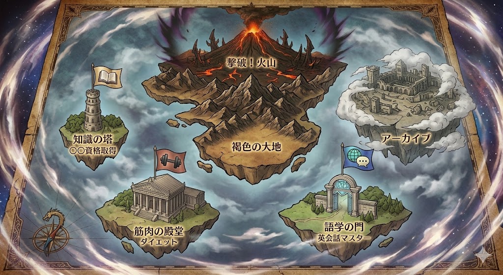 ステージ選択地図